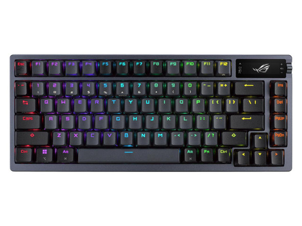 ASUS ROG Azoth 75 Wireless DIY Custom Gaming Keyboard, OLED display,