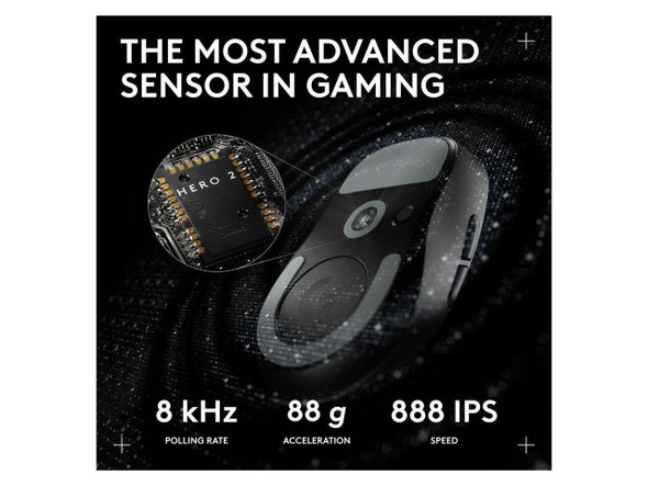 Logitech G PRO X Superlight 2C Wireless Gaming Mouse, Ultra-Lightweight Esports