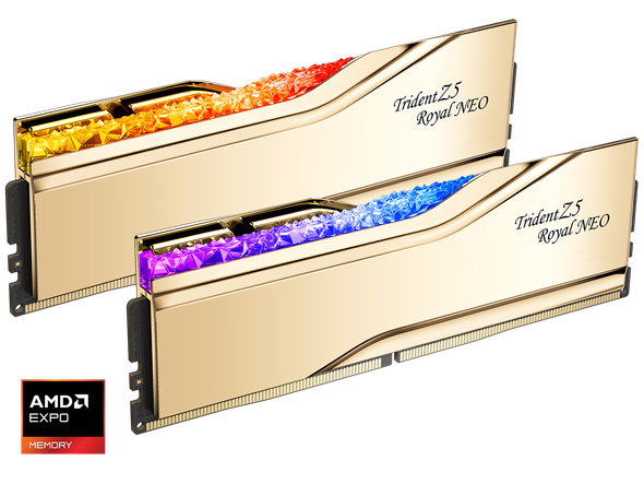 G.SKILL Trident Z5 Royal Series 64GB (2 x 32GB) 288-Pin PC RAM DDR5 6000 (PC5
