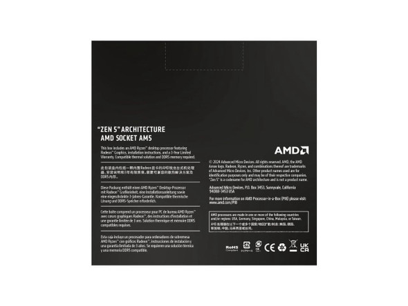 AMD Ryzen 9 9950X - Ryzen 9 9000 Series Granite Ridge (Zen 5) 16-Core 4.3 GHz -