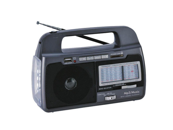 Supersonic SC-1082 9-Band AM/FM/SW 1-7 Portable Radio