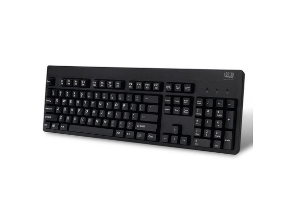Adesso Ip67 Rated Waterproof, Antimicrobial  Multimedia Usb Keyboard With 2X Pri