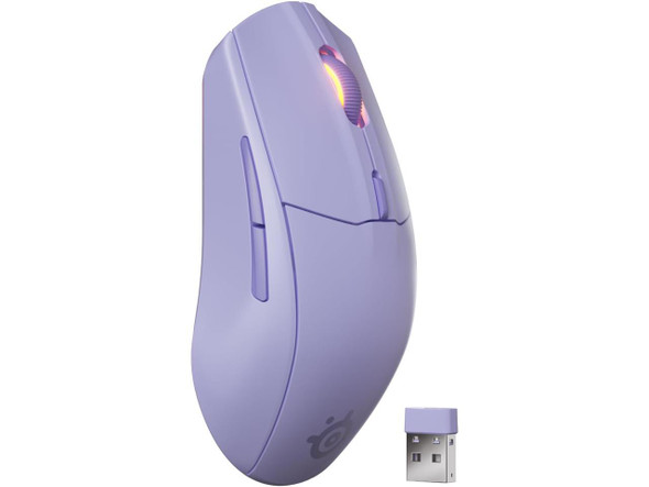 SteelSeries Rival 3 Wireless Gen 2 Gaming Mouse — 2.4GHz and Bluetooth, 18000
