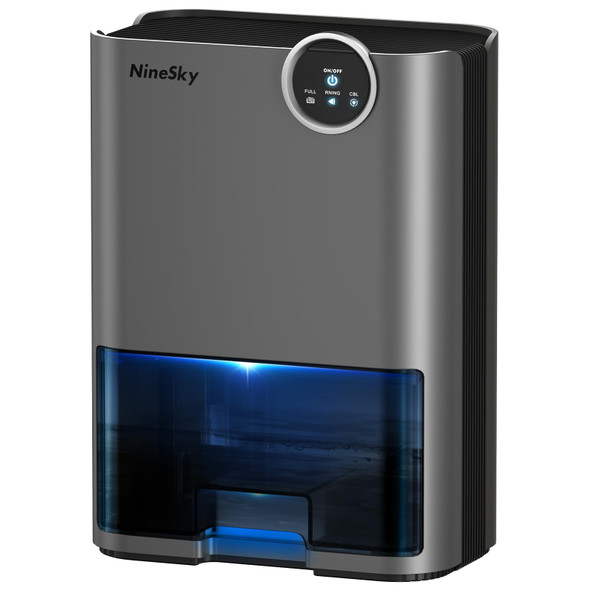 NineSky Dehumidifier for Home, 70 OZ Water Tank, 800 sq.ft Dehumidifier