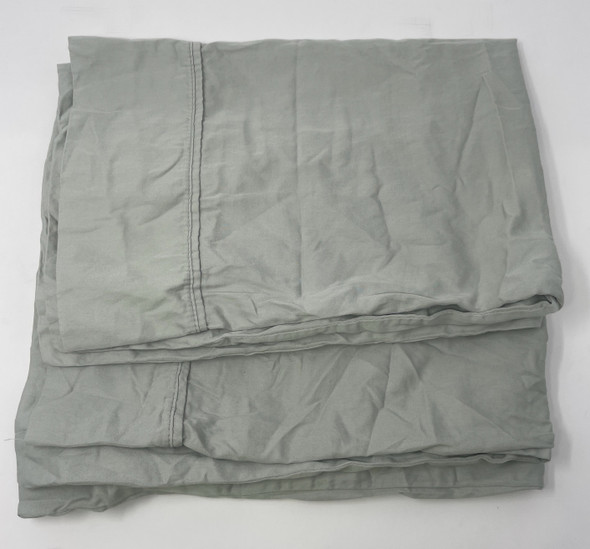 MILANO COLLECTION 1000 THREAD COUNT EGYPTIAN COTTON SHEETS QUEEN - LIGHT GRAY