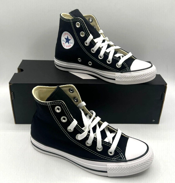 CONVERSE CHUCK TAYLOR ALL STAR CANVAS M9160C - MEN 3.5 WOMEN 5.5 - BLACK/WHITE