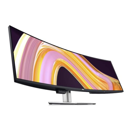 DELL ULTRASHARP 49" DUAL QUAD HD (DQHD) CURVED SCREEN EDGE WLED LCD MONITOR