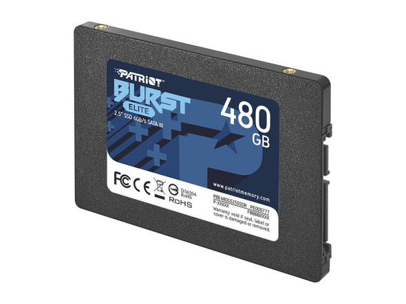 Patriot Burst Elite SATA 3 480GB SSD 2.5" Solid State Drive