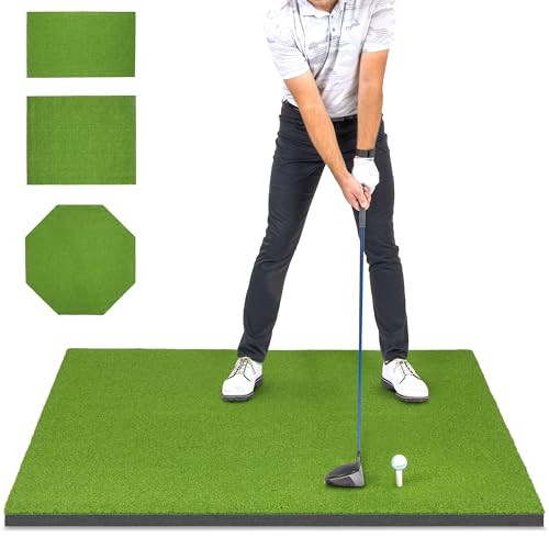 GoSports PRO Golf Hitting Mats for Indoor/Outdoor Practice Choose Size – Green