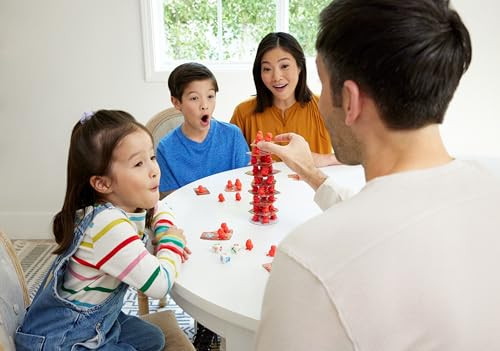 MATTEL GAMES BEAVER BUILDING FUN GAME FOR FAMILY FOR 2-4 PLAYERS HPW60-NEW New