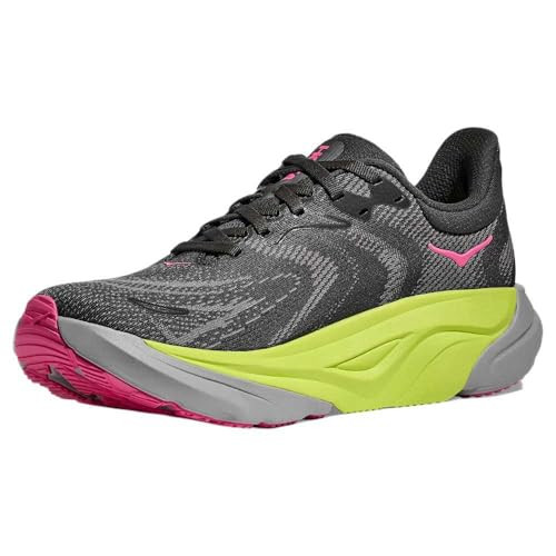 1168691 HOKA WOMENS ARAHI 8 CHARCOAL GREY/GRAY W7 / 9