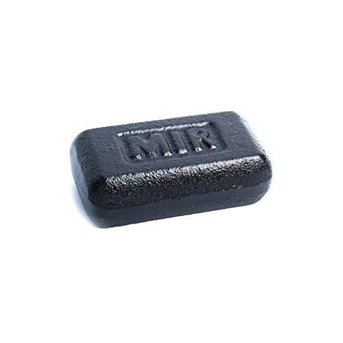 MIR SET OF 3 LB IRON WEIGHTS (6 PIECES) - BLACK