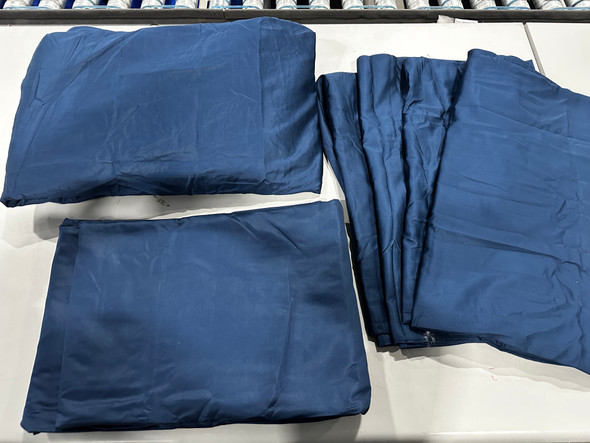 KATHY IRELAND HOME 1000 THREAD COUNT EGYPTIAN RICH SHEET 6 PIECE KING - BLUE