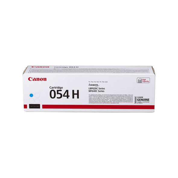 Canon Cartridge 054 H C 054H,2300 Pages,Cyan,1,3027C002 -CYAN New