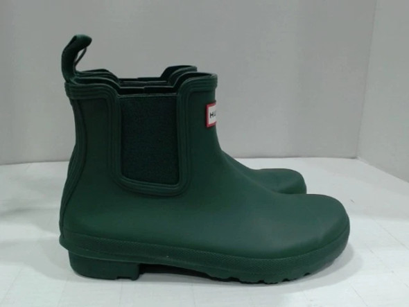 HUNTER WOMENS CHELSEA BOOT, HUNTER GREEN WOMEN 9 - GREEN