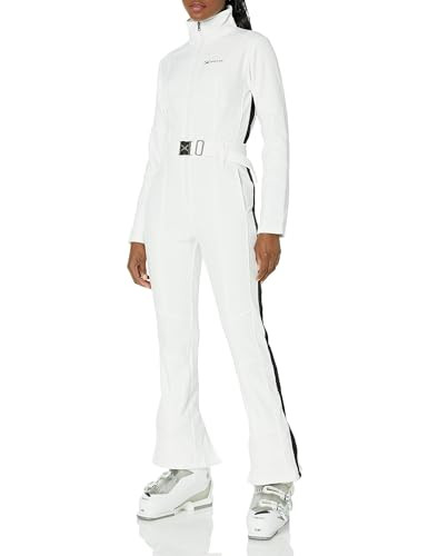 23215-01 ARCTIX WOMENS BOND FLEECE SLIM FIT STRETCH JUMPSUIT WHITE XL New