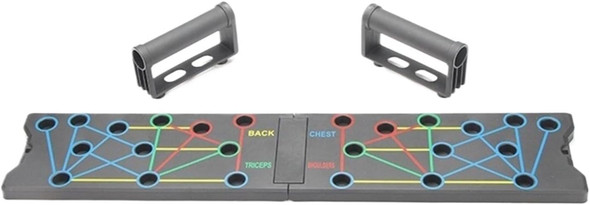 ZAVVIO 26 IN 1 MULTIFUNCTIONAL PUSH UP BOARD - MULTICOLOR