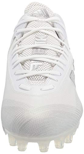 EH3446 ADIDAS MEN'S FREAK CARBON FOOTBALL SHOES WHITE/SILVER METALLIC SIZE 13