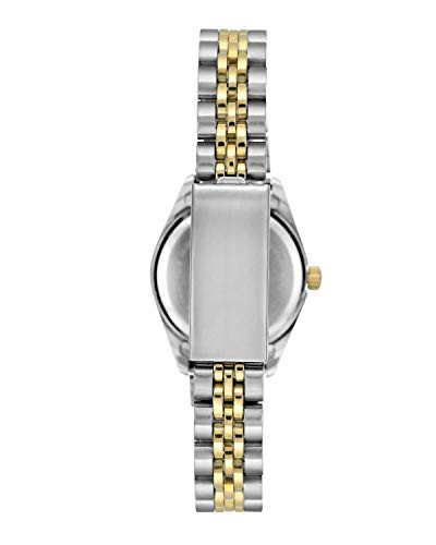 ARMITRON WOMEN'S GENUINE CRYSTAL ACCENTED BRACELET WATCH, 75-2475 - TWO-TONE