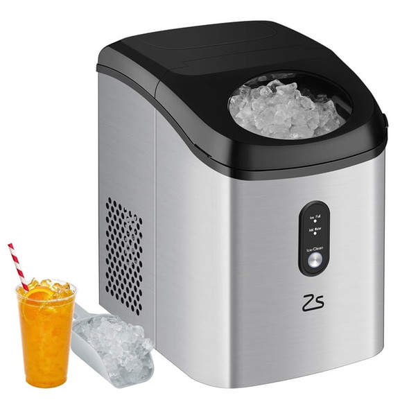 NEILA COUNTERTOP ICE MAKER - BLACK/STAINLESS STEEL