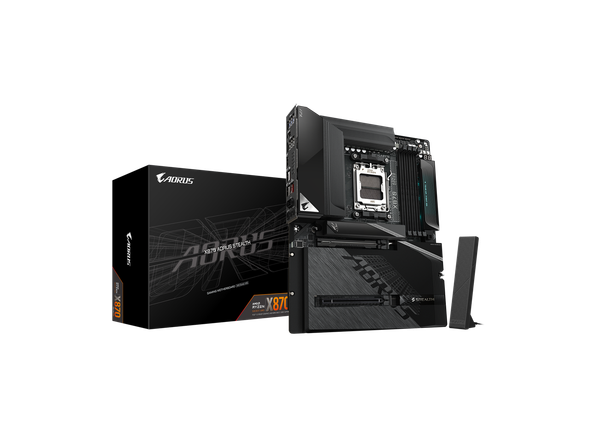 GIGABYTE X870 AORUS STEALTH AMD AM5 ATX Motherboard, Supports AMD Ryzen
