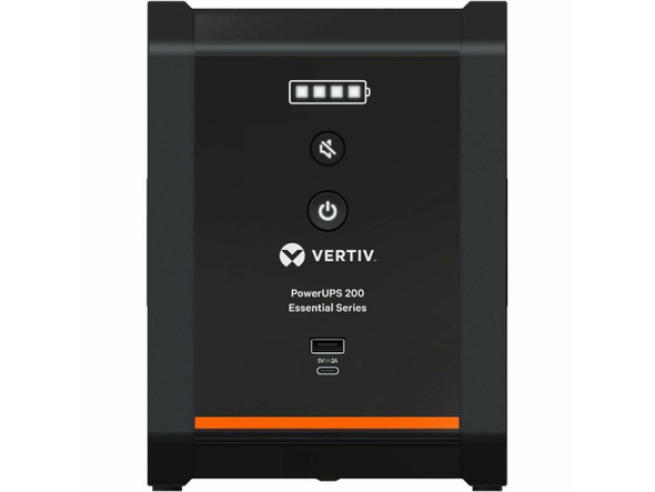 Vertiv PowerUPS 200 Essential Line Interactive Series PSA6E-800LVT, 800VA/450W,