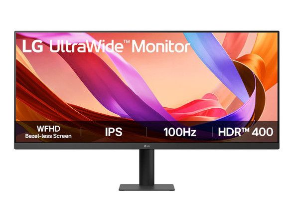 LG UltraWide 34 inch Full HD 100Hz IPS HDR400 Computer Monitor for both work and