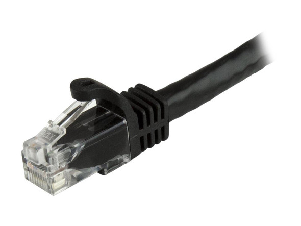 StarTech N6PATCH1BK StarTech.com Cat6 Patch Cable - 1 ft. - Black Ethernet Cable