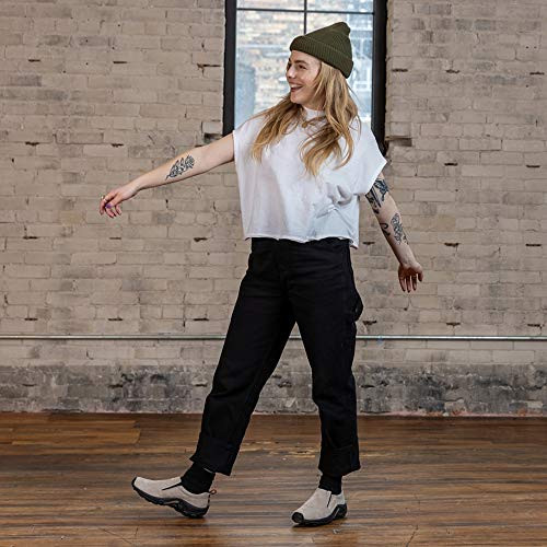 J60826 MERRELL WOMEN'S JUNGLE MOC MOUNTAINEERING BOOT SIZE 7.5 MIDNIGHT