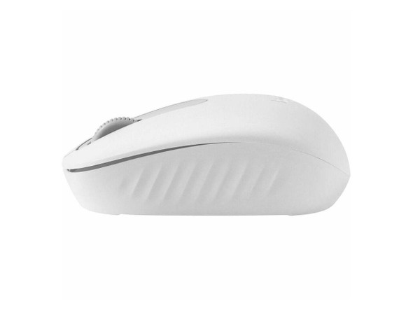 Logitech M196 Mouse - Optical - Wireless - 32.81 ft - Bluetooth - Raw White -