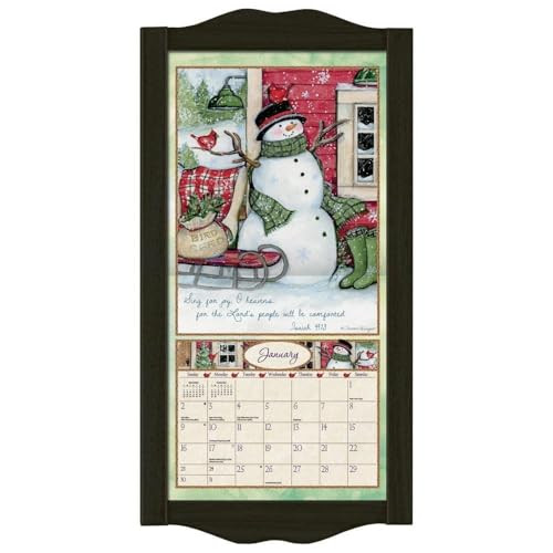LANG CLASSIC CALENDAR FRAME - 8.9"W X 17.5"H - BLACK (1015003) New