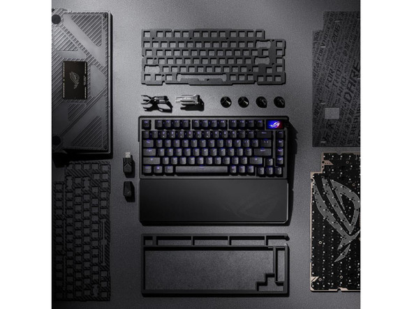 ASUS ROG Azoth Extreme Wireless Mechanical Gaming Keyboard – 75% TKL, ROG NX