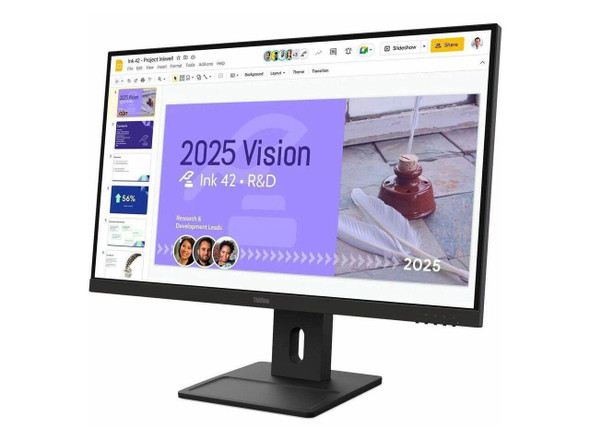 Lenovo ThinkVision E27Q-40 27" Class WQHD LED Monitor - 16:9 - Raven Black - 27"