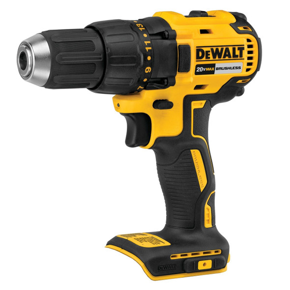 DEWALT 20V MAX BRUSHLESS 2-TOOL DRILL & IMPACT DRIVER COMBO KIT - YELLOW/BLACK