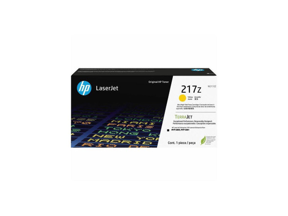 HP 217Z Ylw Original LaserJet Toner Crtg, ~24,000 pages, W2172Z