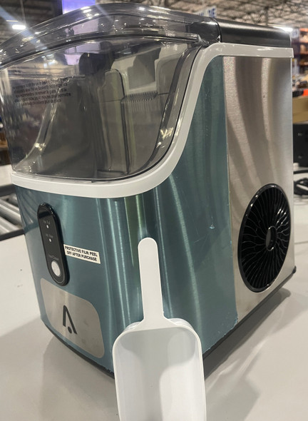 ACEKOOL COUNTERTOP NUGGET ICE MAKER WITH SOFT CHEWABLE ICE - STAINLESS STEEL