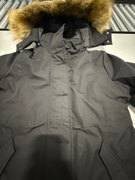 GALAXY BY HARVIC SPIRE BY GALAXY WOMEN'S HEAVYWEIGHT PARKA JACKET - S - BLACK New