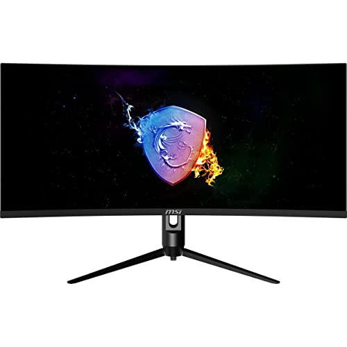 MSI 34" GAMING MONITOR 3440 X 1440 (UWQHD) VA 100HZ FREESYNC HDR READY - BLACK New