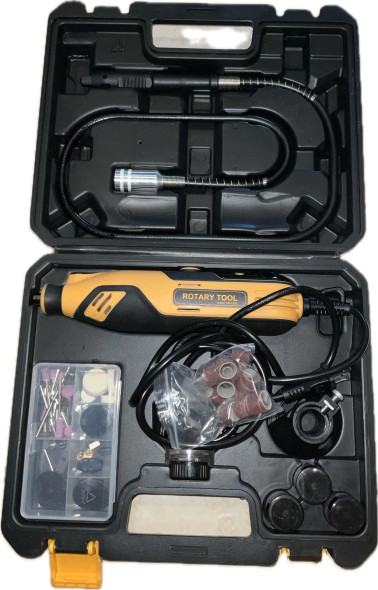 GENERIC ROTARY TOOL, 6 VARIABLE SPEED, 10000-35000 RPM - YELLOW/BLACK