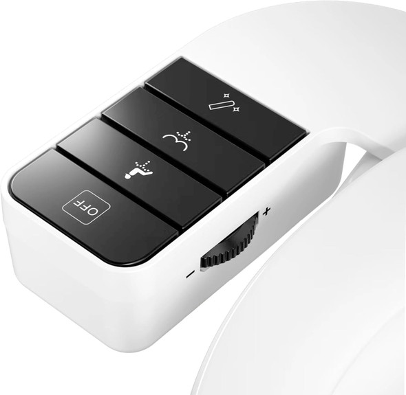 SAMSICHI Toilet Bidet Attachment - Black New