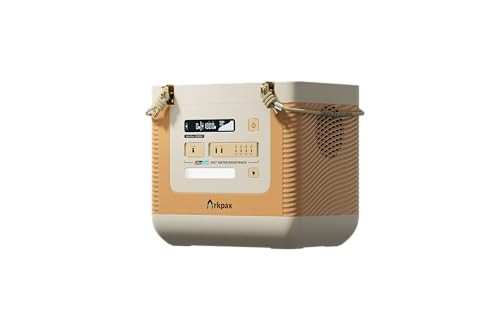 ARKPAX Portable Power Station 1800W 3300W Surge 1209Wh LiFePO4 U1801-US - Yellow