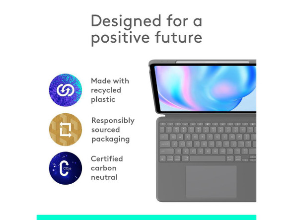 Logitech Combo Keyboard Case for 13in iPad Air Oxford Grey 920012608