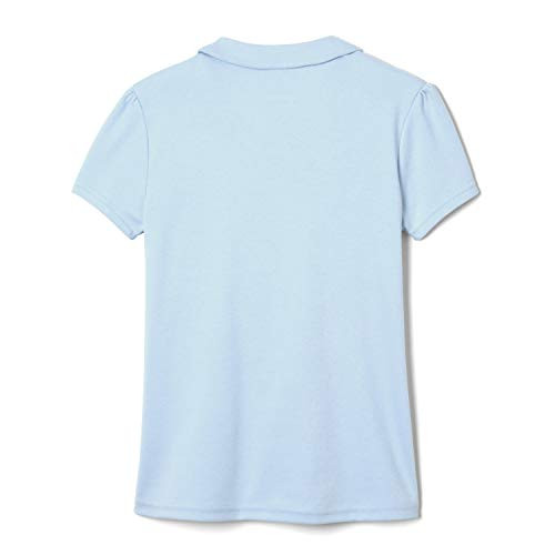 FRENCH TOAST TODDLER GIRLS SHORT SLEEVE PETER PAN COLLAR POLO - SIZE L - BLUE New