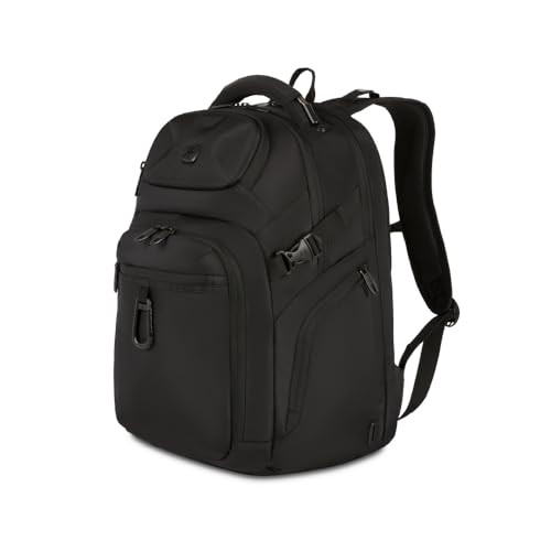 SWISSGEAR ENDURE SCANSMART 17" LAPTOP BACKPACK WGARMAN21 - BLACK NOIR