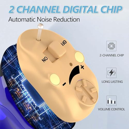 CIS HEARING AIDS WIRELESS RECHARGEABLE HEARING AMPLIFIER NOISE CANCELLING