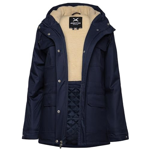 23240 ARCTIX WOMENS AROUND TOWN INSULATED JACKET BLIGHT/BLUE/SIZE SMALL - NAVY New