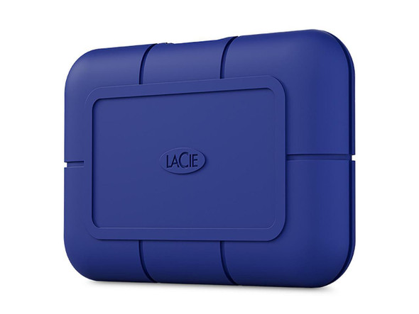 Seagate LaCie Rugged SSD Pro 4TB Thunderbolt 5 External SSD, Blue #STNA4000400