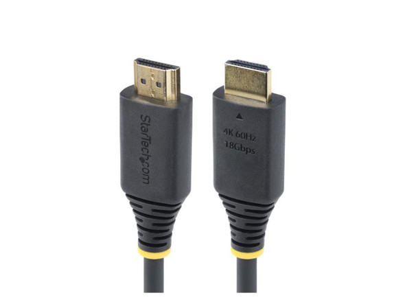 StarTech 1ft (30cm) High Speed HDMI Cable, 4K 60Hz/1440p 144Hz, HDR10/HDCP