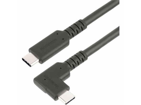 StarTech 6ft Rugged Right Angle USB-C Cable USB 3.2 RUSB315CC2MBR