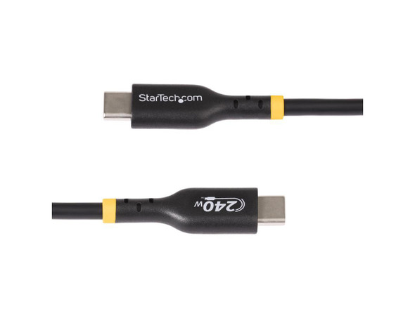 StarTech.com 13ft USB C Charging Cable, USB-IF Certified USB-C Cable 240W -